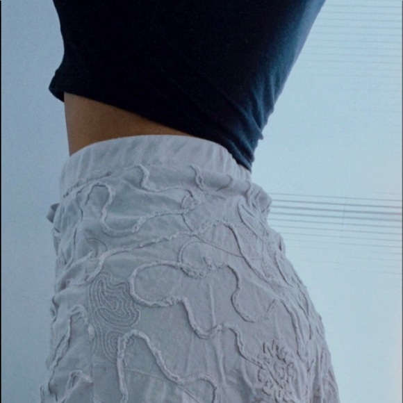 Max Studio Cotton Midi skirt Small Grey - Picture 5 of 10